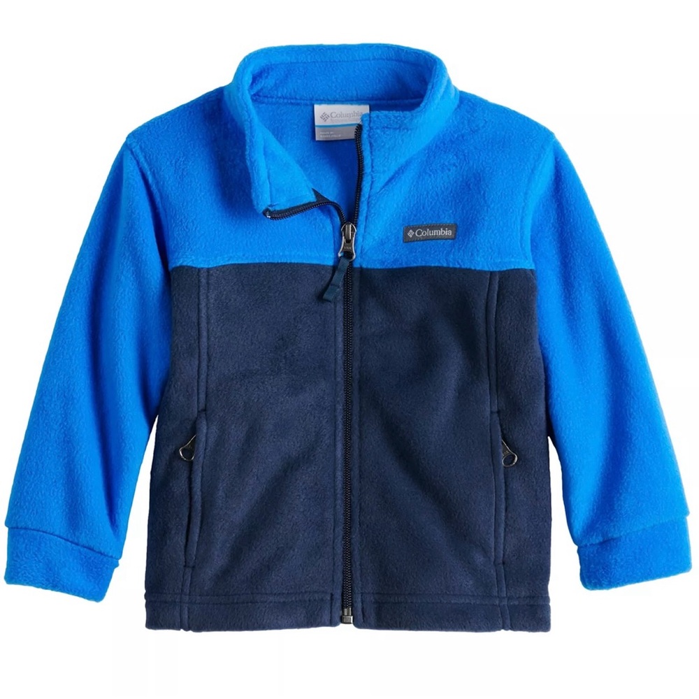✨Host Pick✨Toddler Boy Columbia Steens Mountain Fleece Jacket in navy 2T